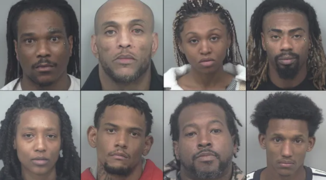 Former Falcon, NFL player among 8 busted on gang, human trafficking charges